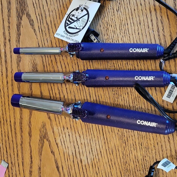 NWOT set of 3 Conair curling irons - Picture 1 of 4